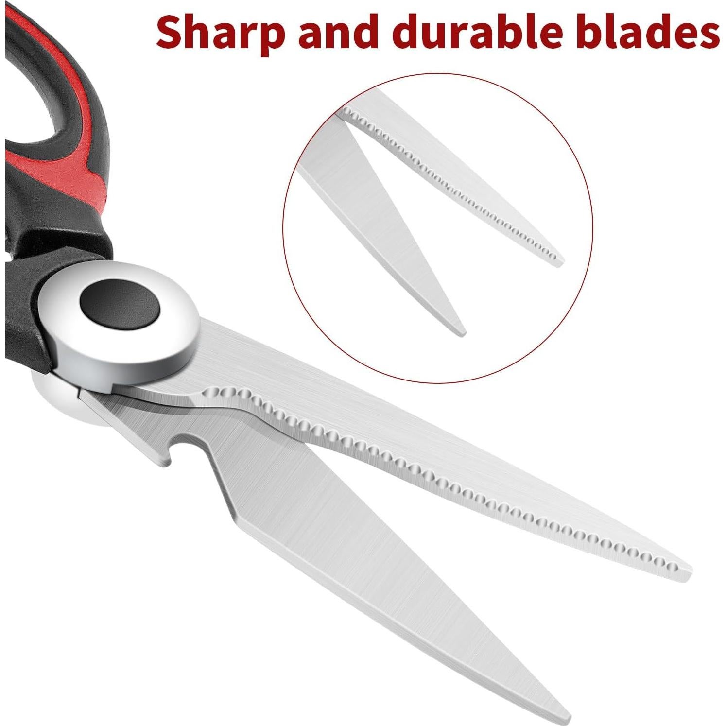 Juego de Tijeras de Cocina Vutyvve - Acero Inoxidable, 3 Piezas