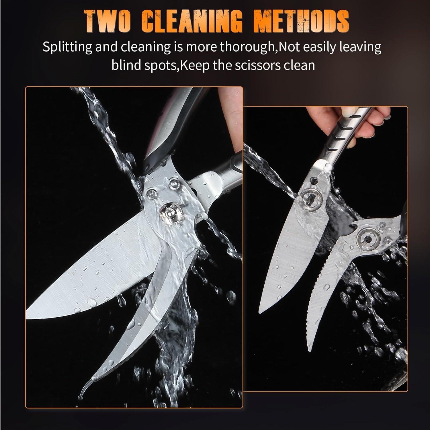 Tijeras de Cocina JGNYMG de Acero Inoxidable Uso Pesado