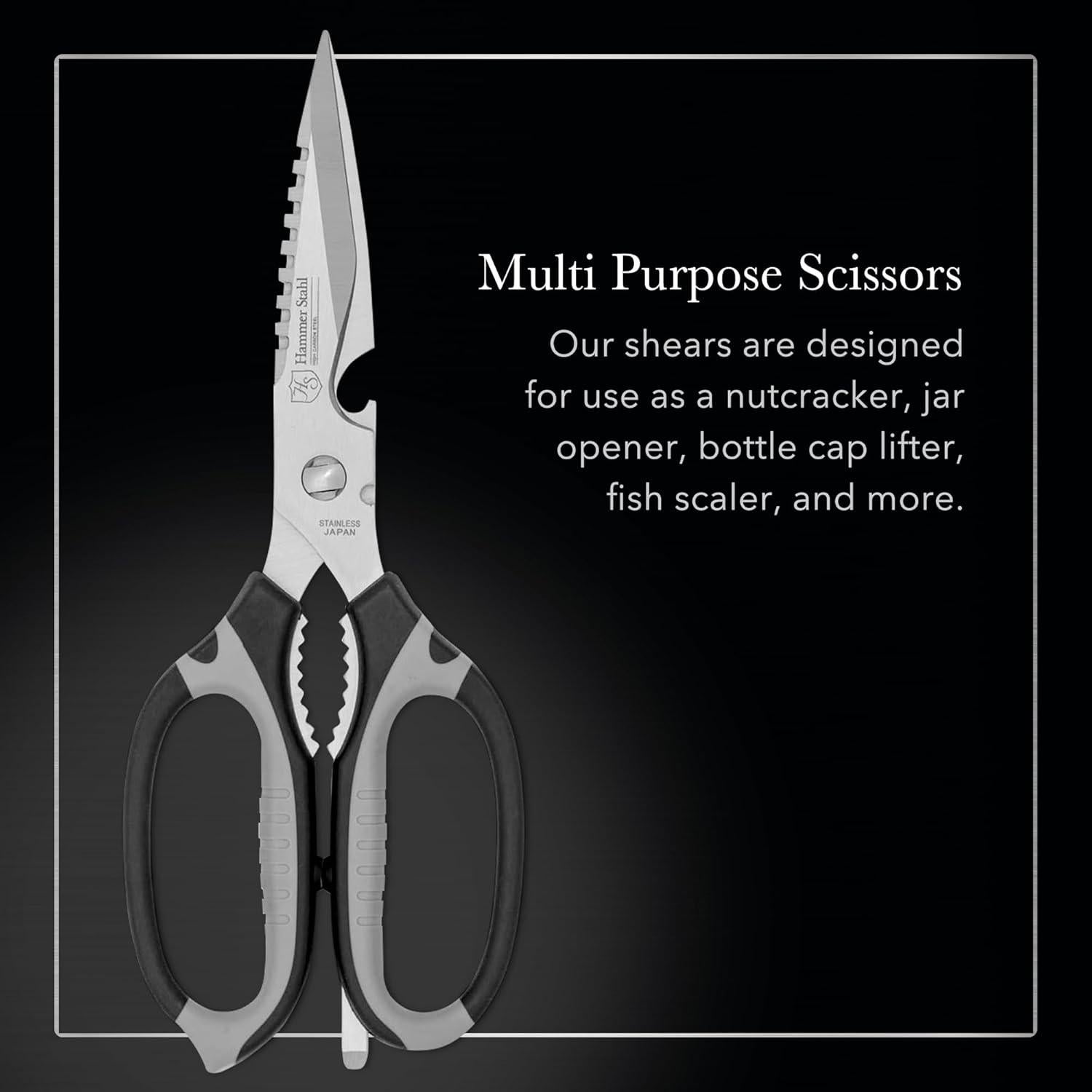 Tijeras de Cocina Hammer Stahl HS-6337 Acero Inoxidable