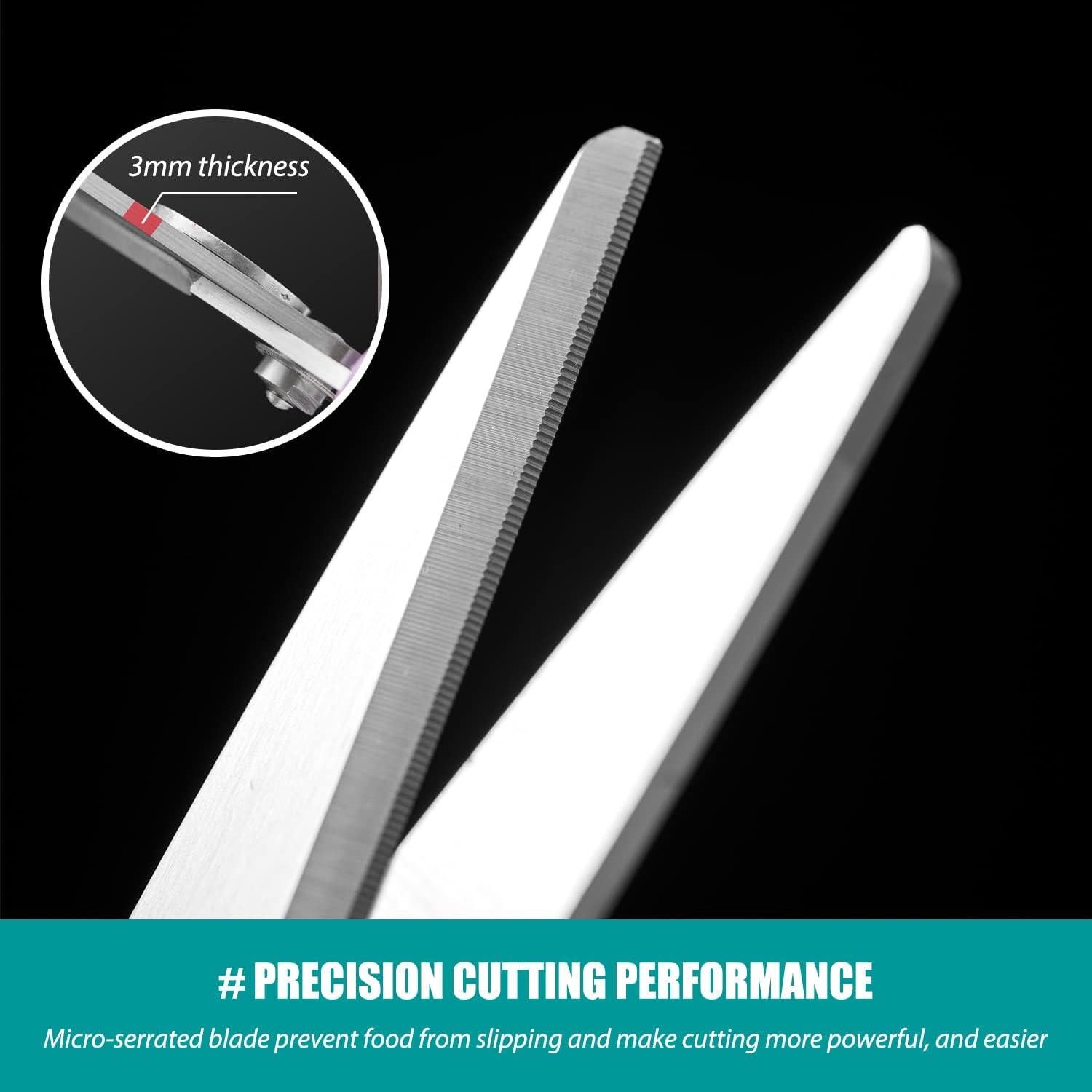 Tijeras de Cocina KUNIFU Desmontables de Acero Inoxidable 9.14cm