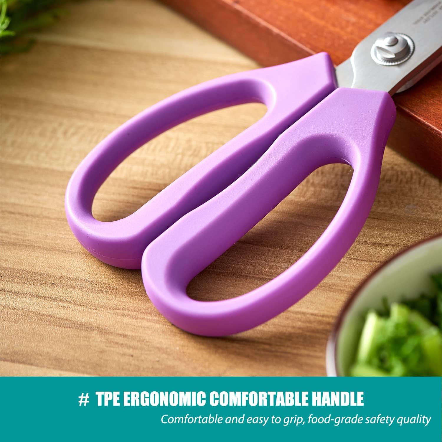 Tijeras de Cocina KUNIFU Desmontables de Acero Inoxidable 9.14cm