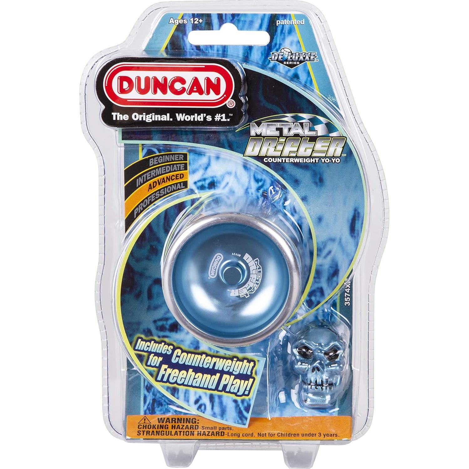 Yo-Yo Duncan Metal Drifter Aluminio Azul 52.6mm 61.1g