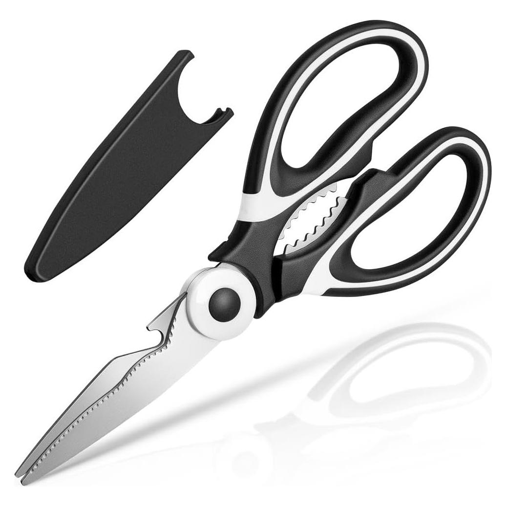 Tijeras de Cocina Multifuncionales QtoiKce Acero Inoxidable