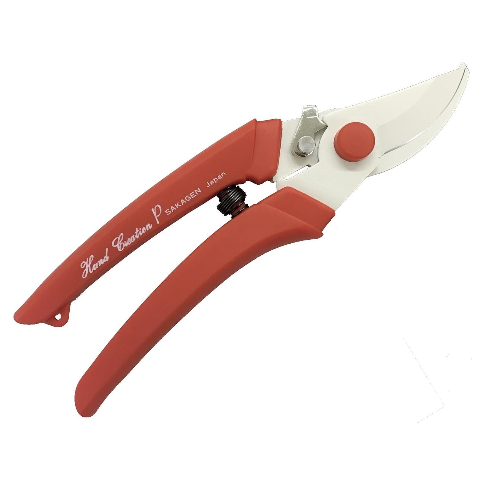 Tijeras de Podar Sakagen P180 Rojo 21.3cm Acero Yunque