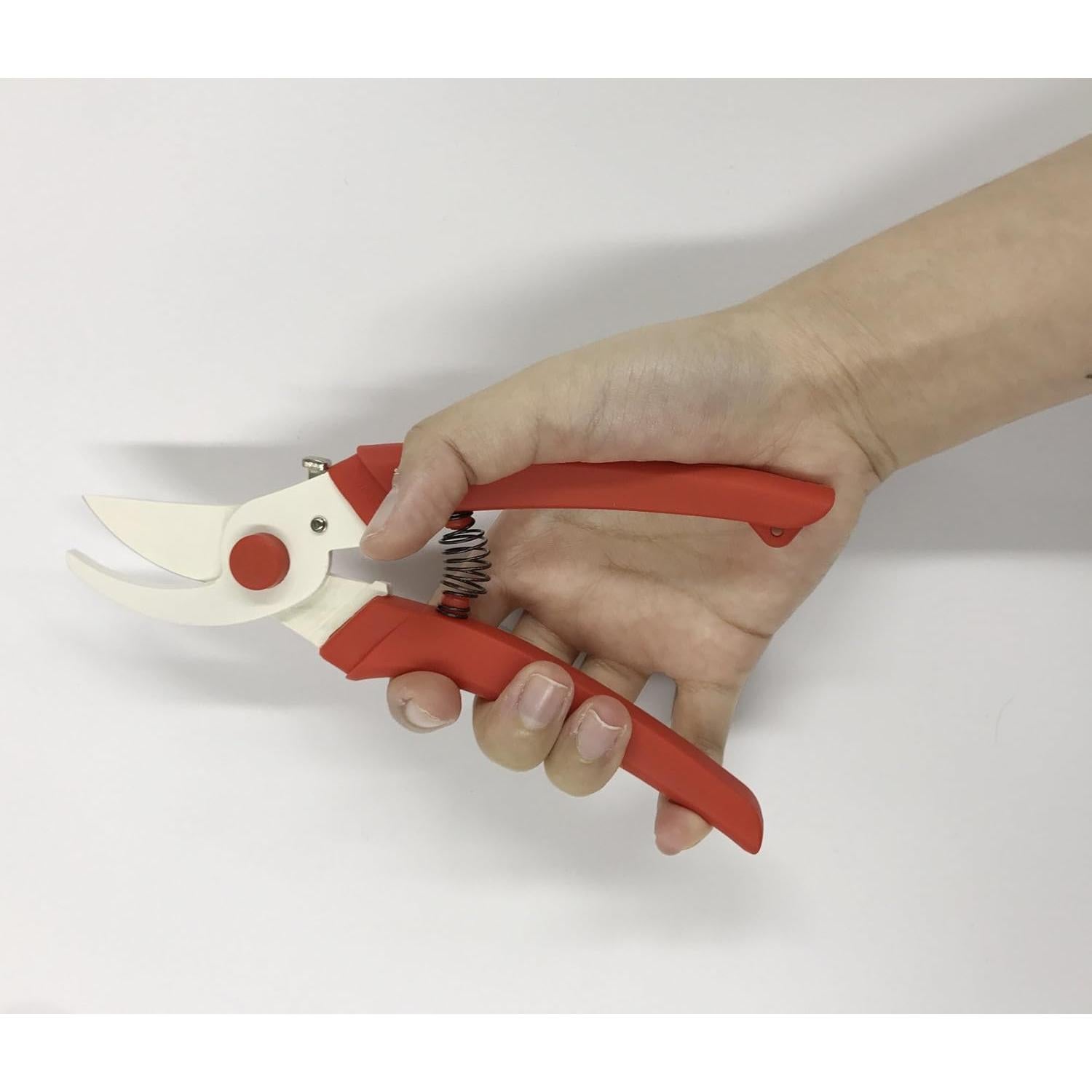 Tijeras de Podar Sakagen P180 Rojo 21.3cm Acero Yunque