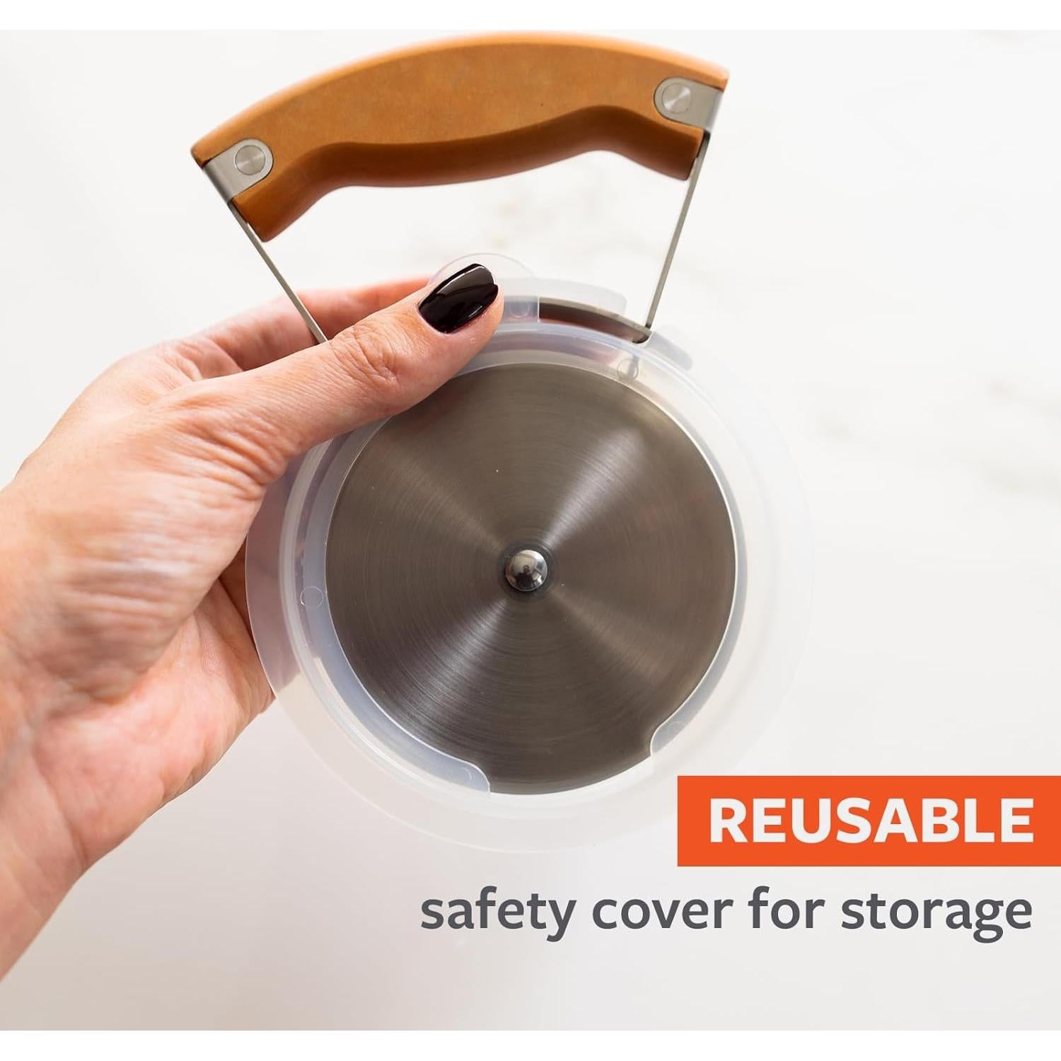 Cortador de Pizza Full Circle FC22706 Acero Inoxidable 8.89 cm