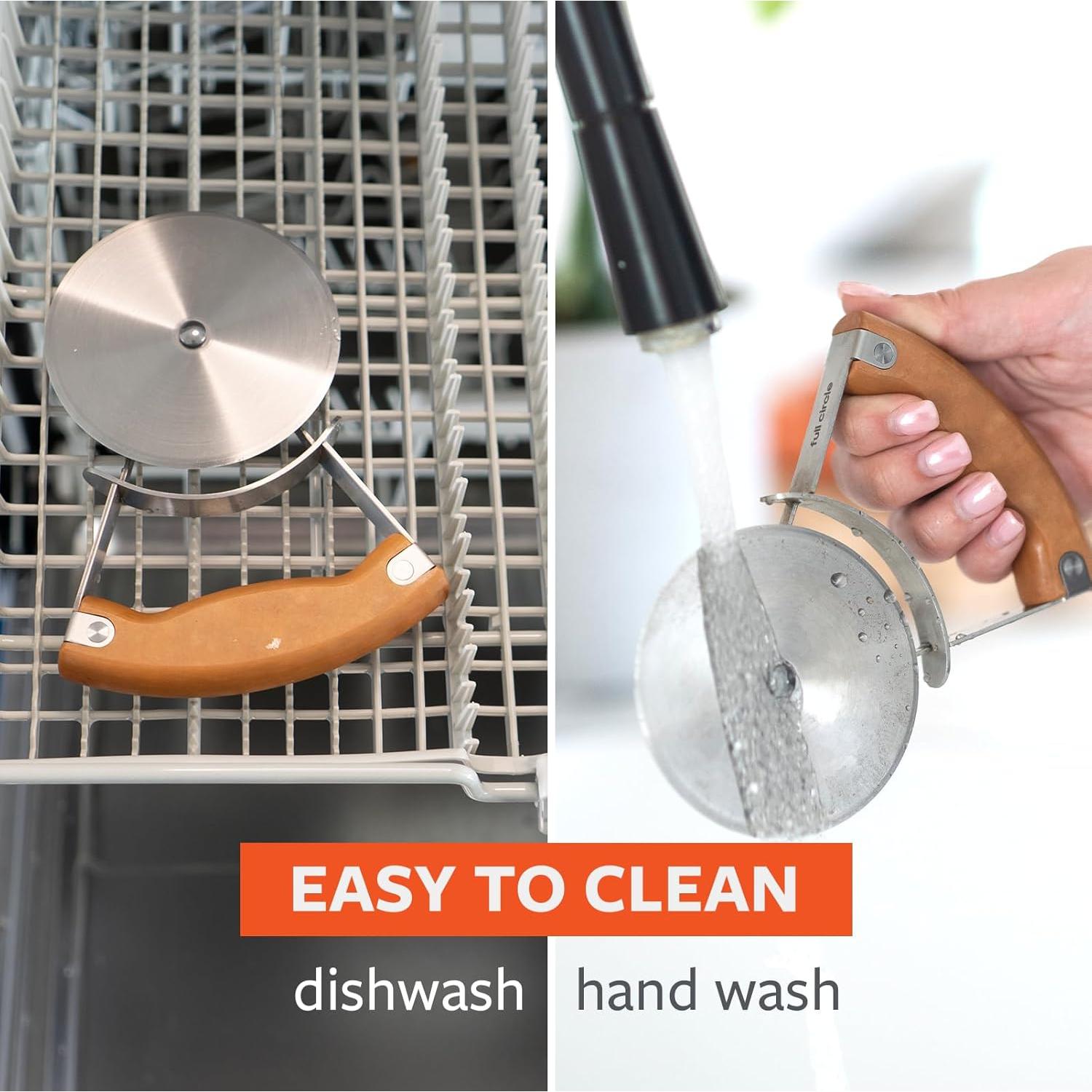 Cortador de Pizza Full Circle FC22706 Acero Inoxidable 8.89 cm