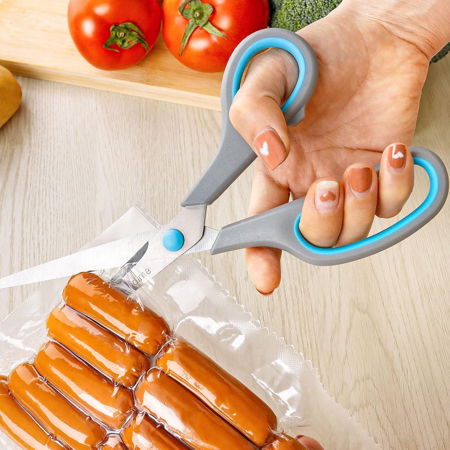 Juego de Tijeras de Cocina Asdirne, Acero Inoxidable, 5 Piezas