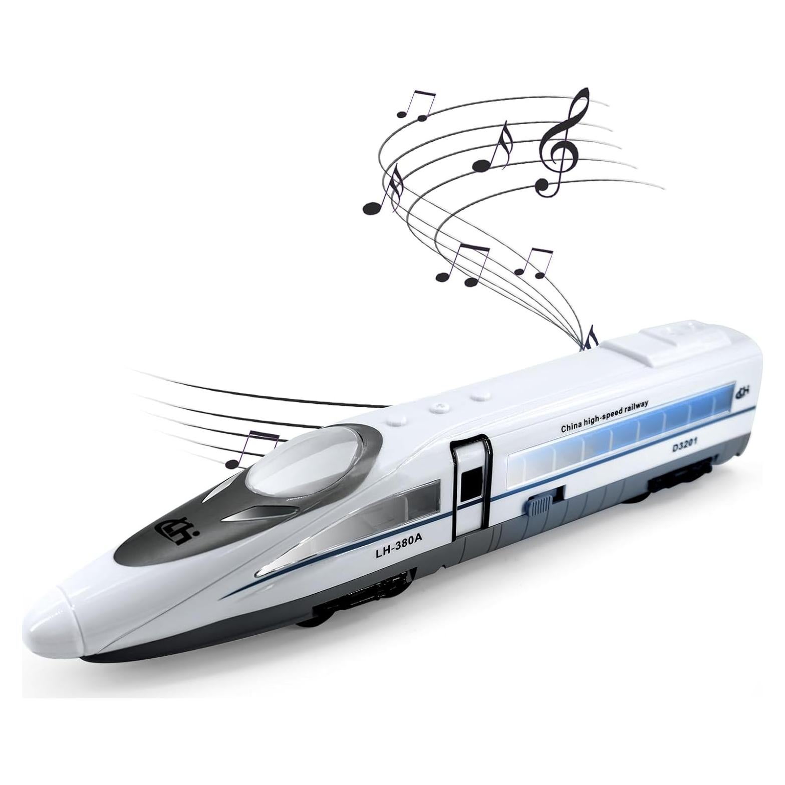 Tren Bala Eléctrico OTONOPI con Luces y Sonidos 27,94 cm