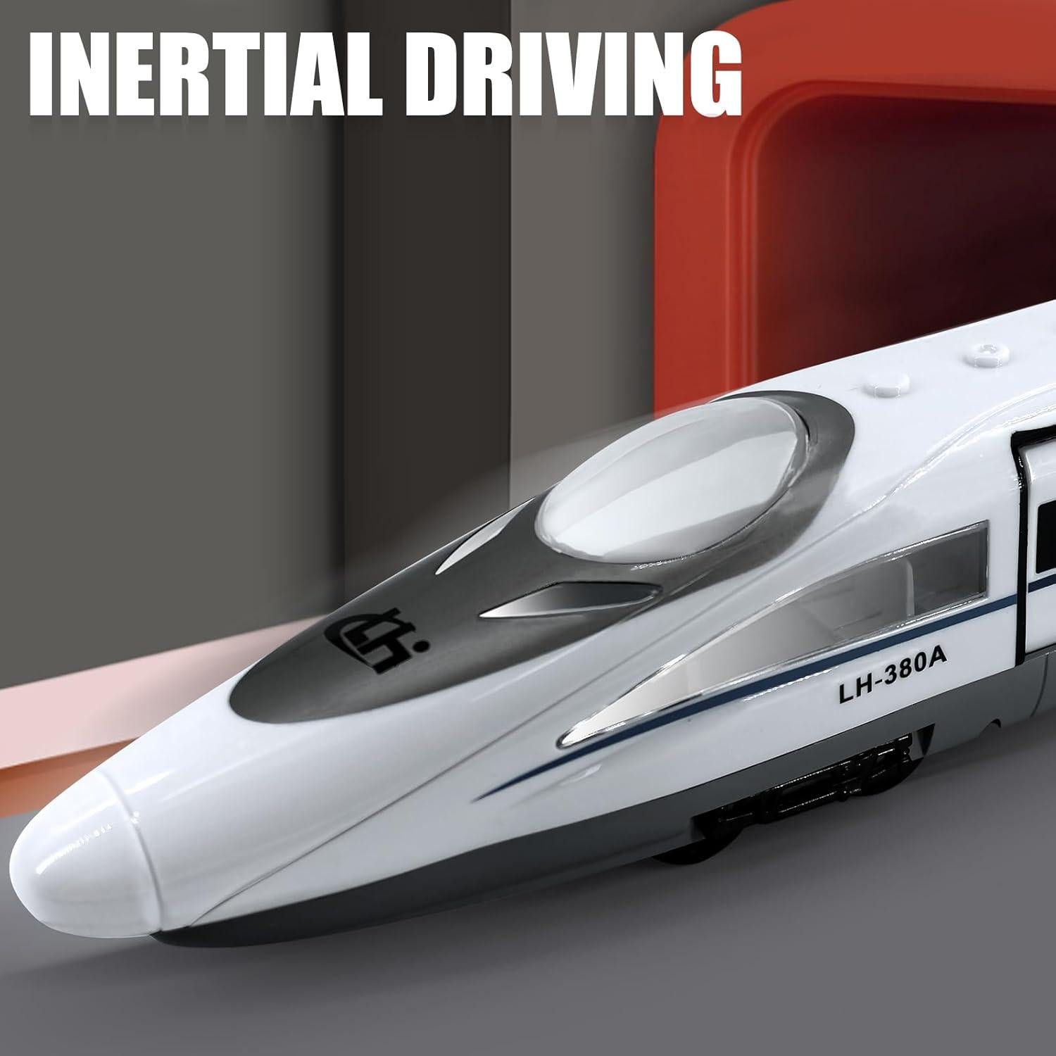 Tren Bala Eléctrico OTONOPI con Luces y Sonidos 27,94 cm