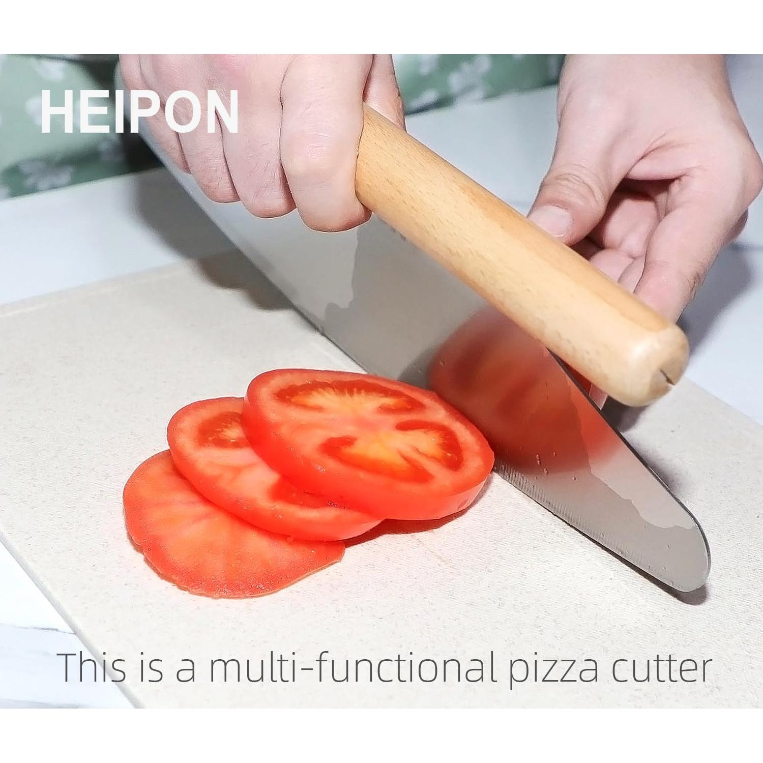 Cortador de Pizza Rocker HEIPON 35.1 cm Acero Inoxidable