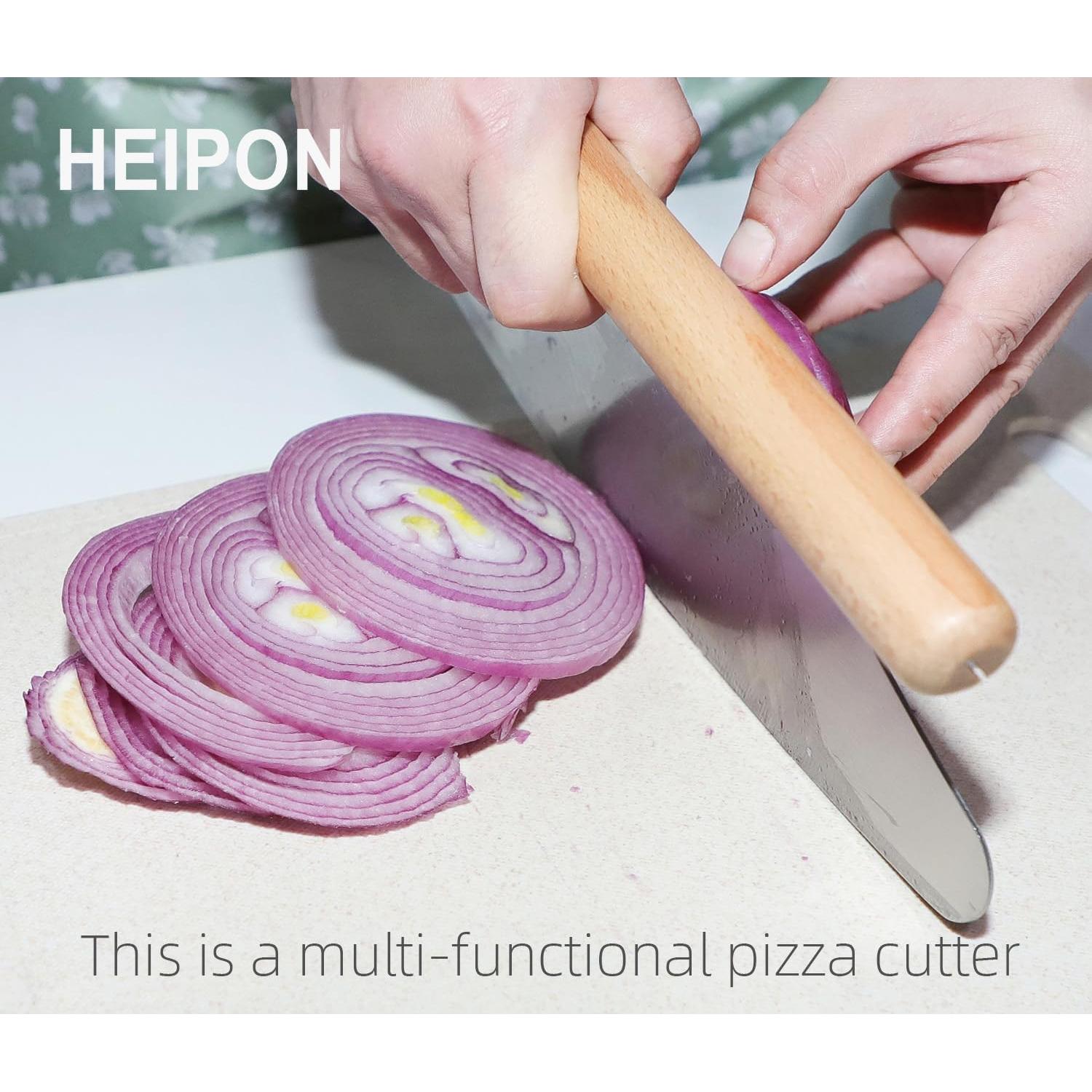 Cortador de Pizza Rocker HEIPON 35.1 cm Acero Inoxidable