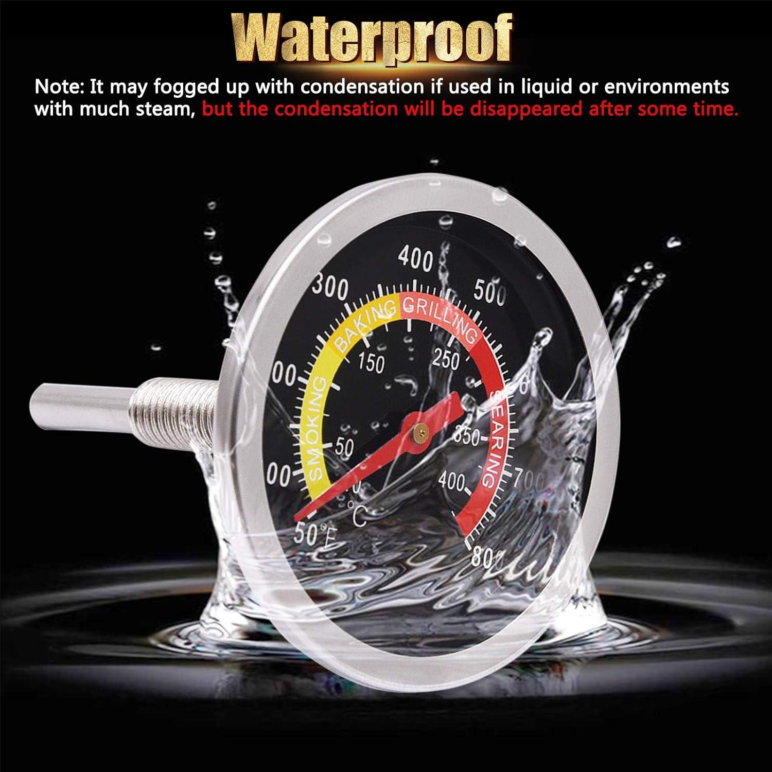 Termómetro de Parrilla Criditpid 2 3/8'' para BBQ y Humo