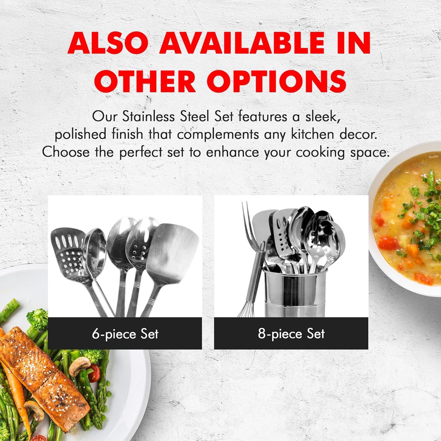 Tenedor de Servicio Chef Craft 33 cm Acero Inoxidable