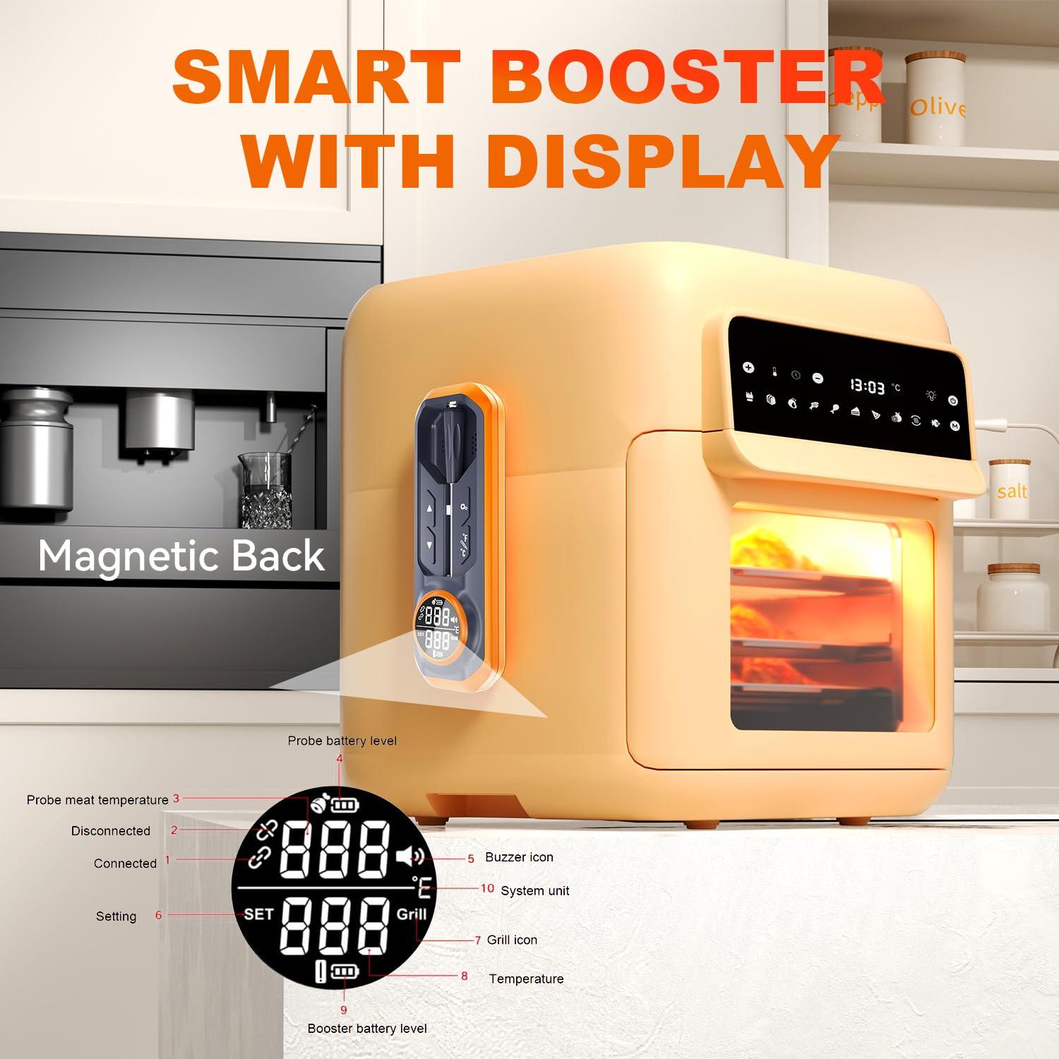 Termómetro Inalámbrico DENT Smart - Bluetooth con Duales Probes para BBQ