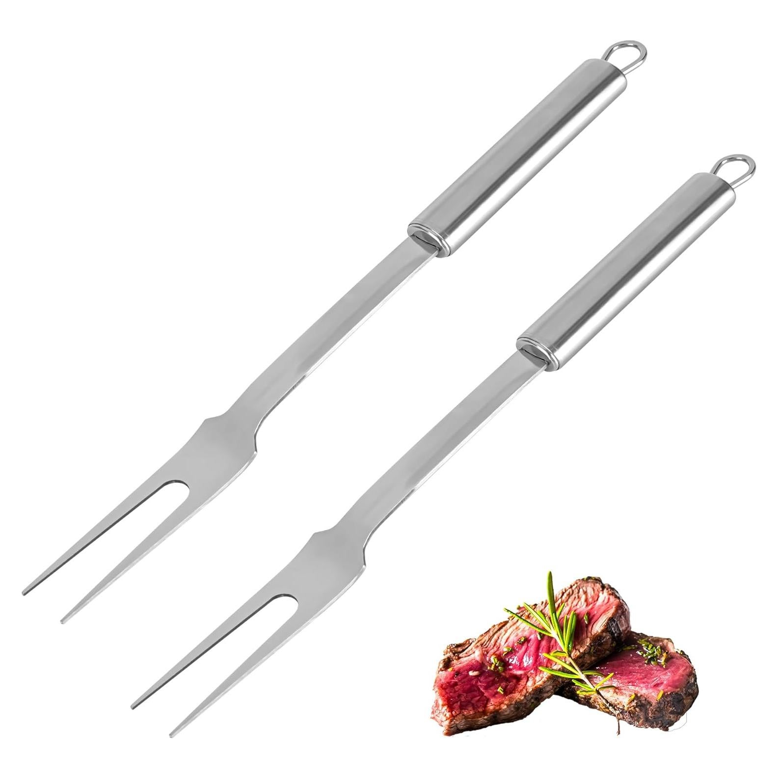 Tenedores de Carne DASHTHER de Acero Inoxidable 33 cm - 2 Piezas