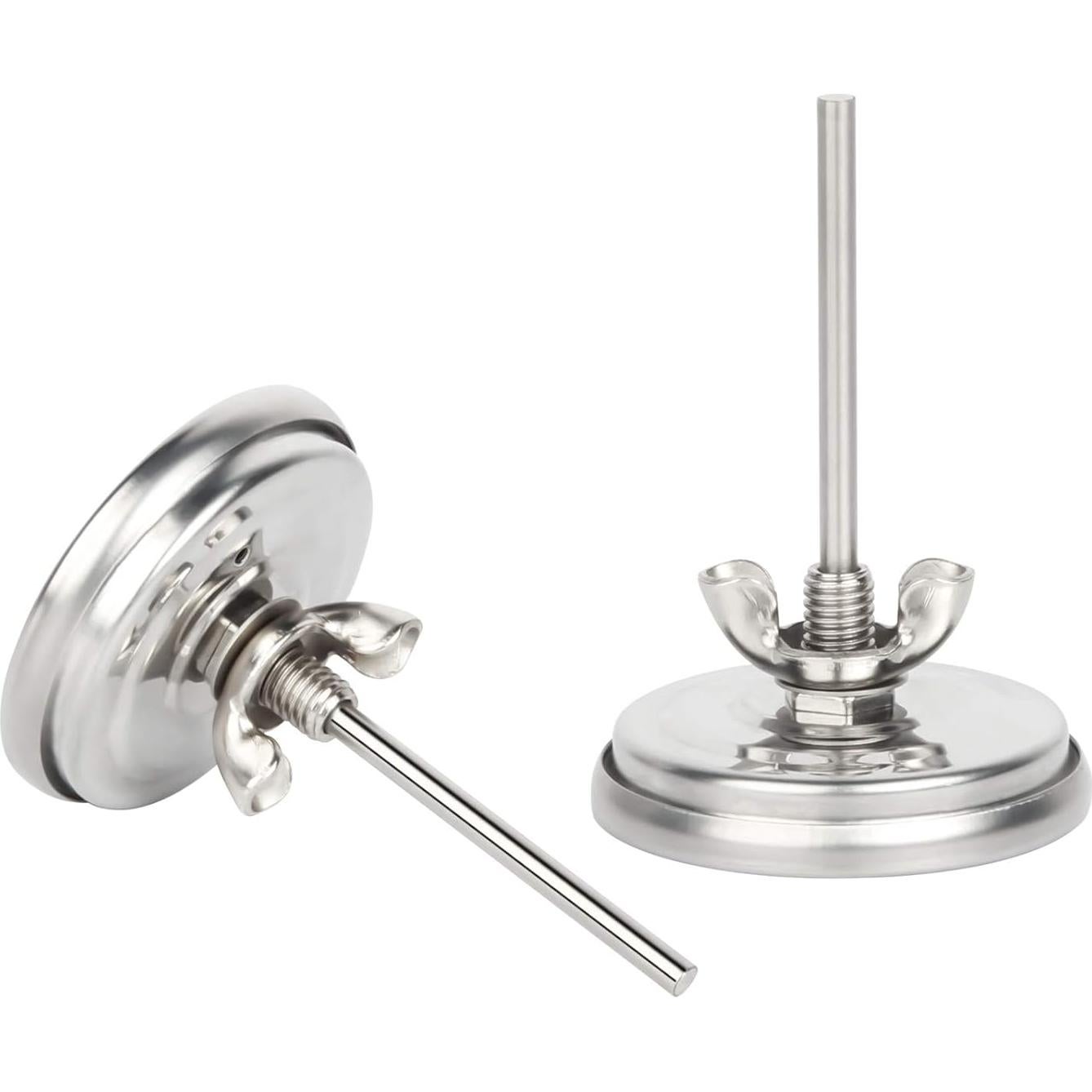 Termómetro de BBQ ZOEDO Acero Inoxidable 5.1cm Paquete de 2