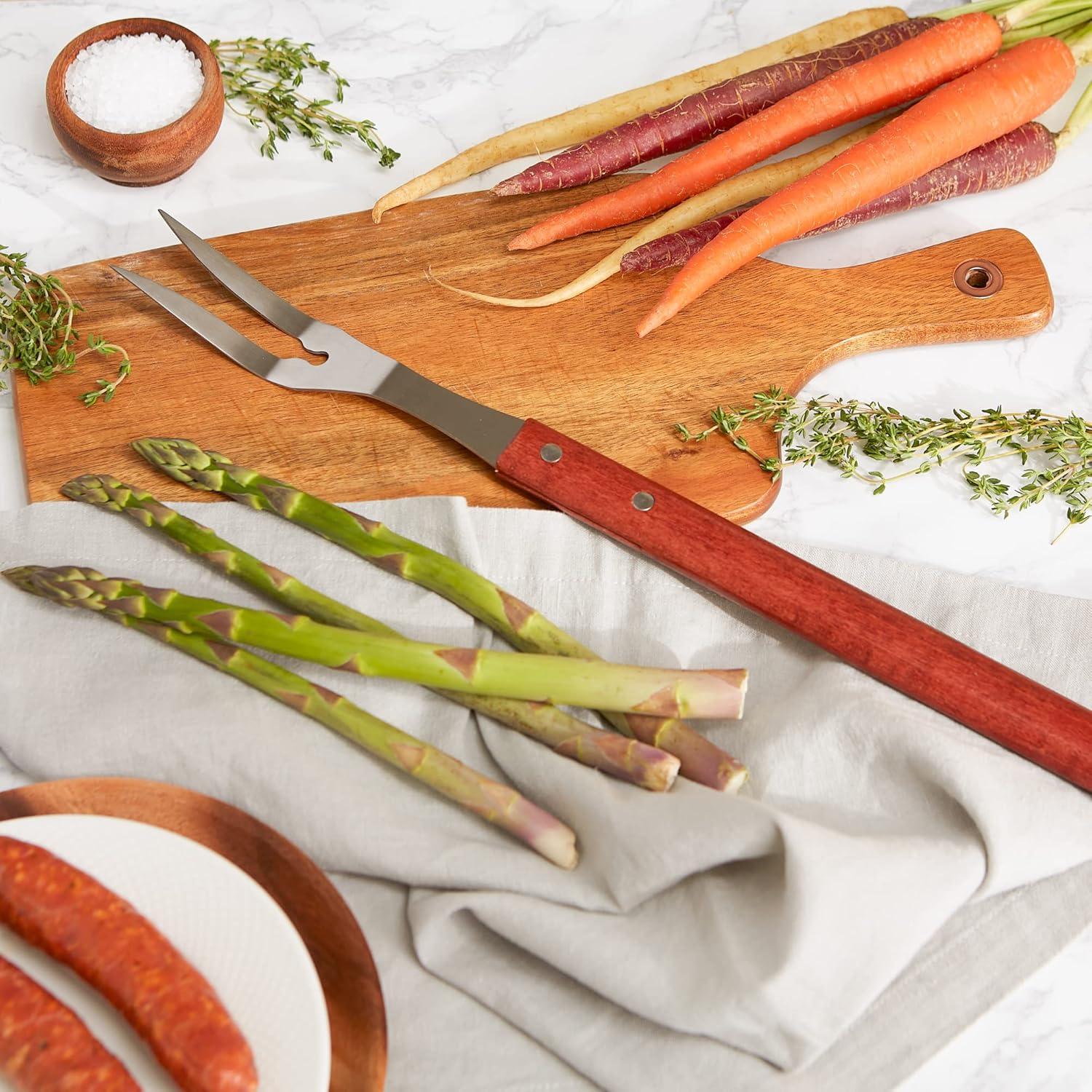 Tenedor de Parrilla RSVP Internacional 43.8 cm Acero Inoxidable