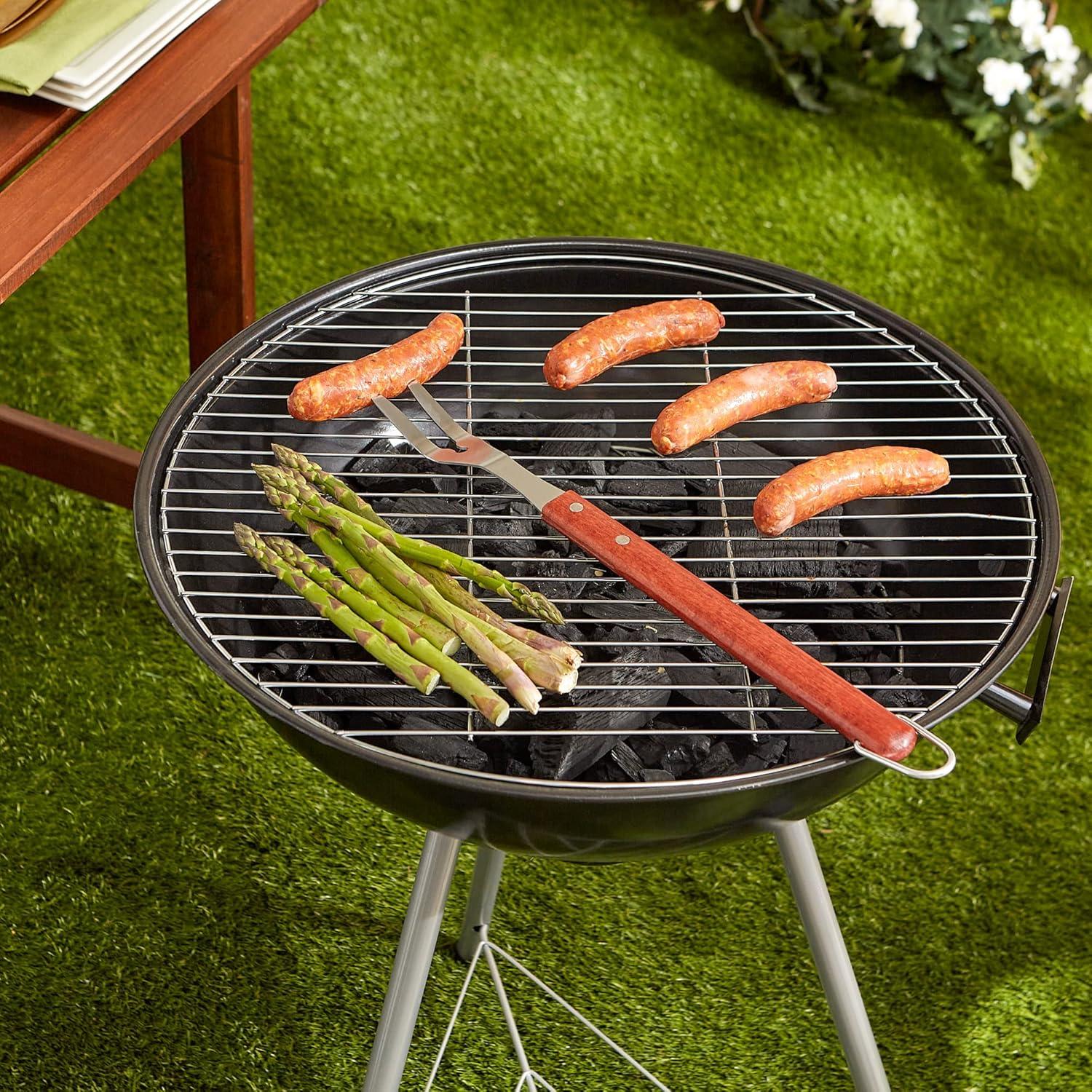 Tenedor de Parrilla RSVP Internacional 43.8 cm Acero Inoxidable