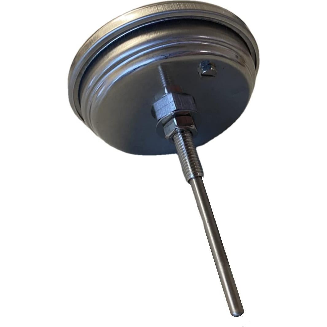 Termómetro de Barbacoa Black Face 3" Alta Temperatura M8