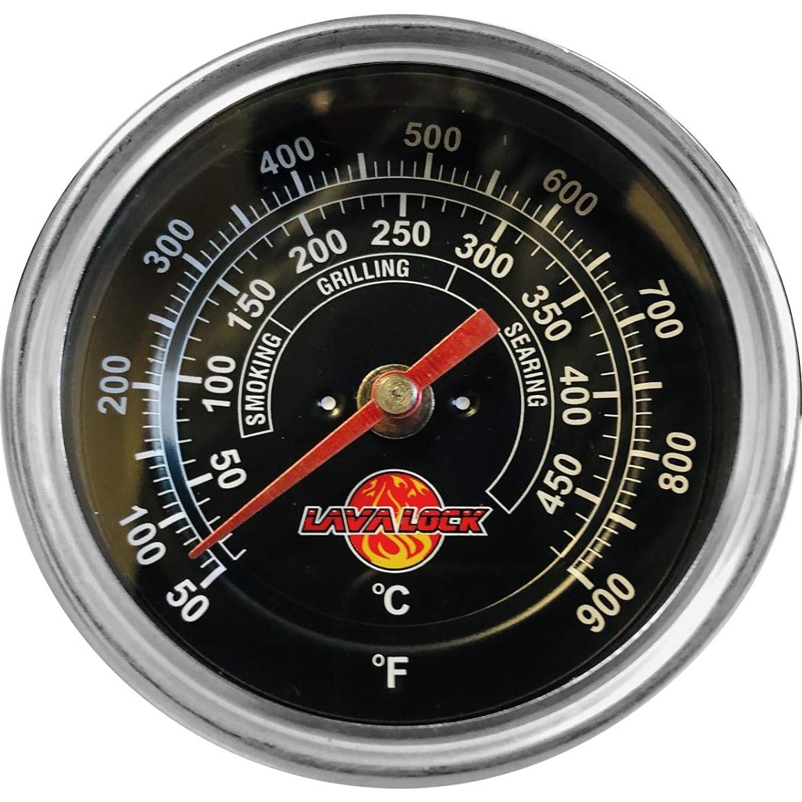 Termómetro de Barbacoa Black Face 3" Alta Temperatura M8