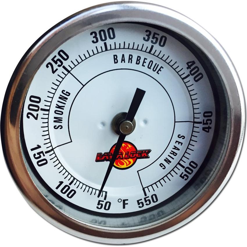 Termómetro de Largo Vástago LavaLock para Ahumador BBQ 10-288.9°C