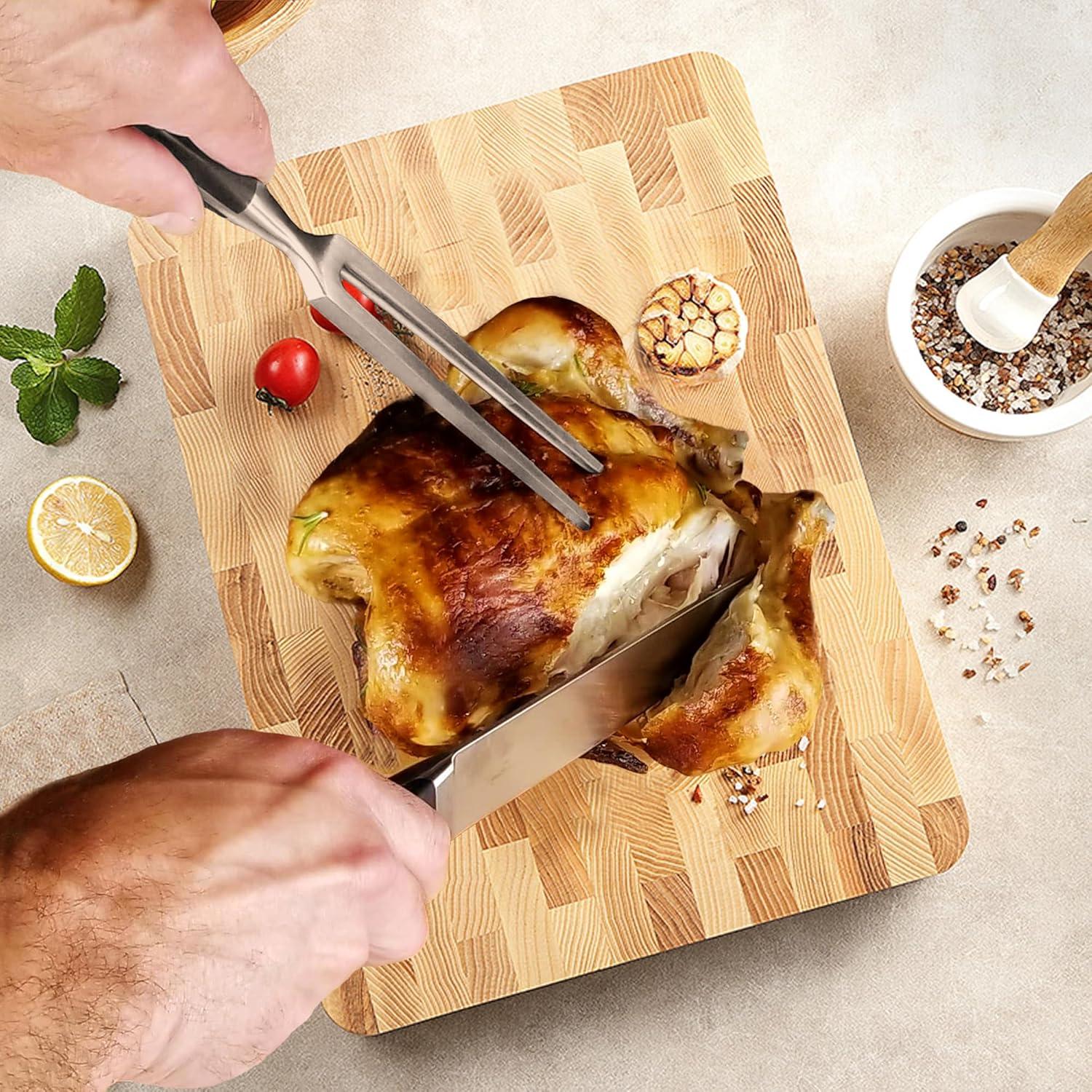 Tenedor de Carving BOHK Acero Inoxidable 29.5 cm Mango POM