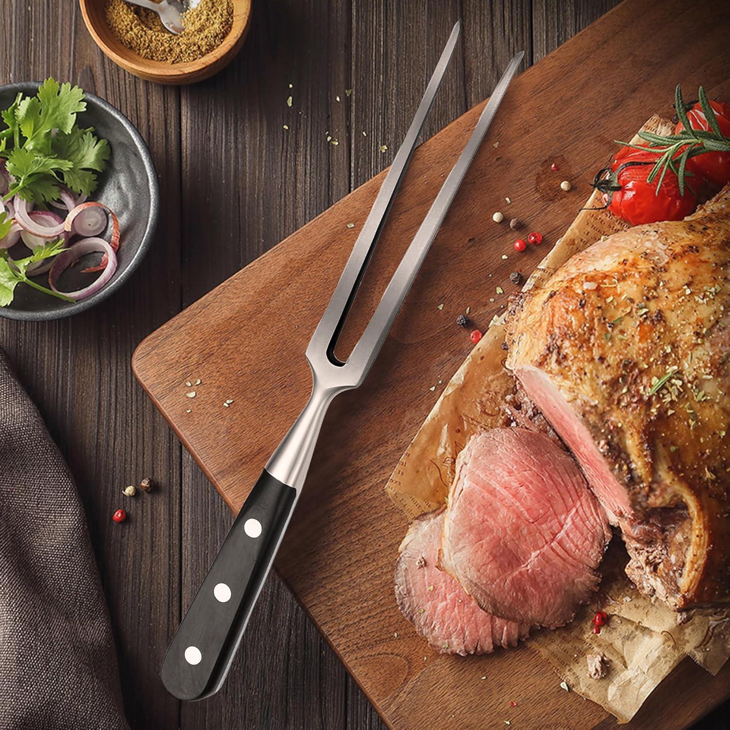 Tenedor de Carving BOHK Acero Inoxidable 29.5 cm Mango POM