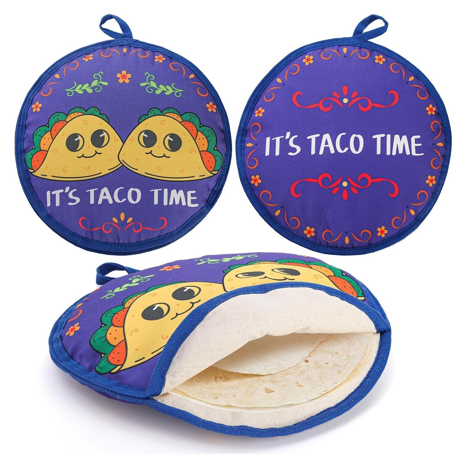 Youeon 3 Calentadores de Tortillas 30.48cm Aislados Microondas