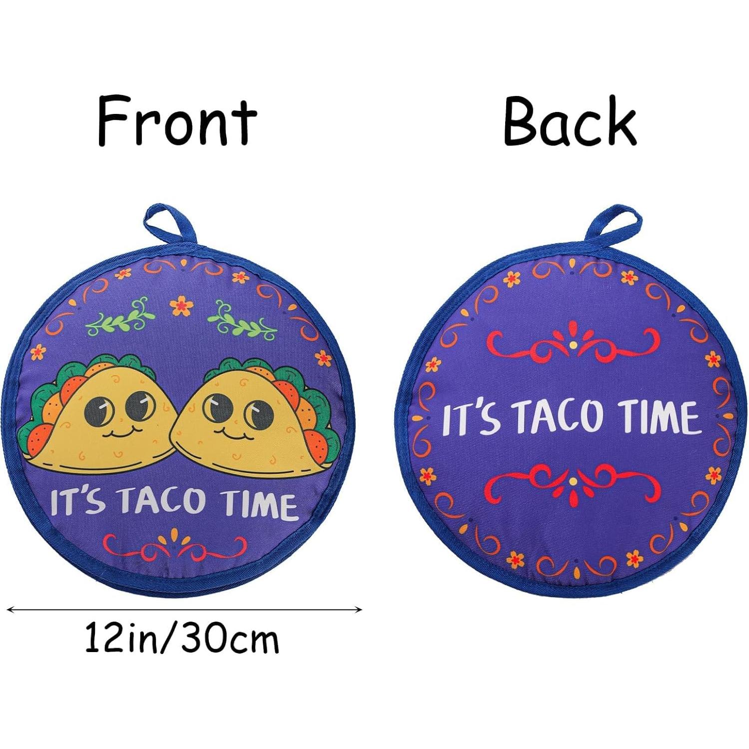 Youeon 3 Calentadores de Tortillas 30.48cm Aislados Microondas