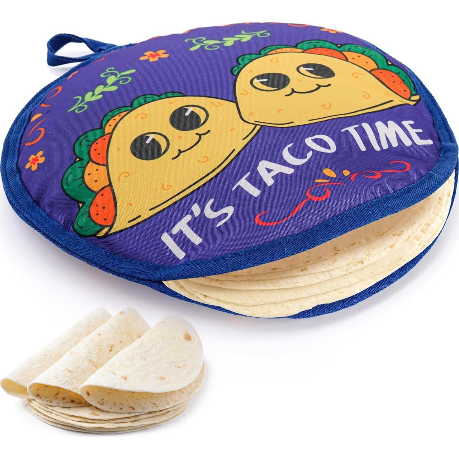 Youeon 3 Calentadores de Tortillas 30.48cm Aislados Microondas