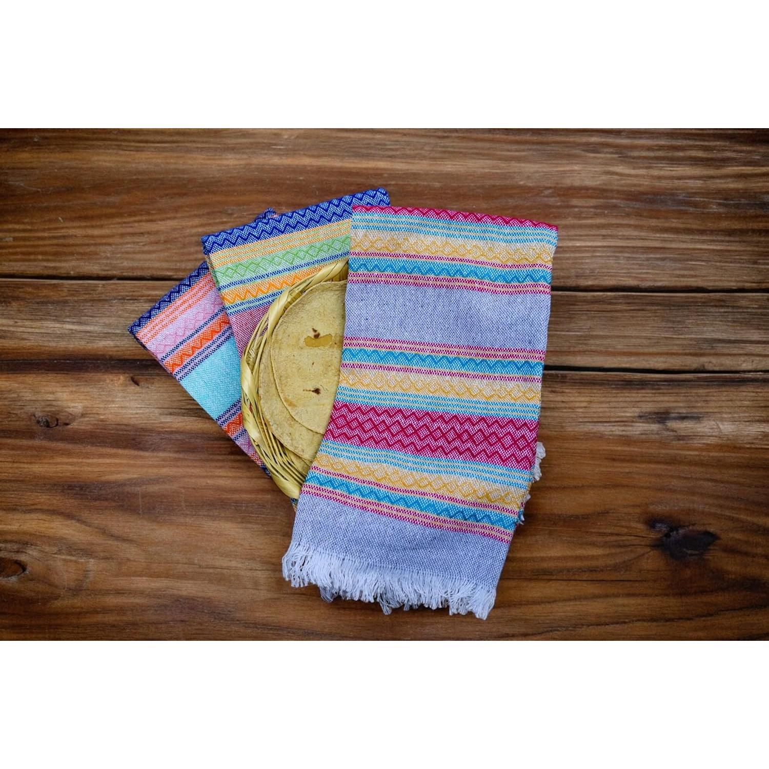 Calentador de Tortillas SR.TILLA 100% Algodón Grande Cuadrado