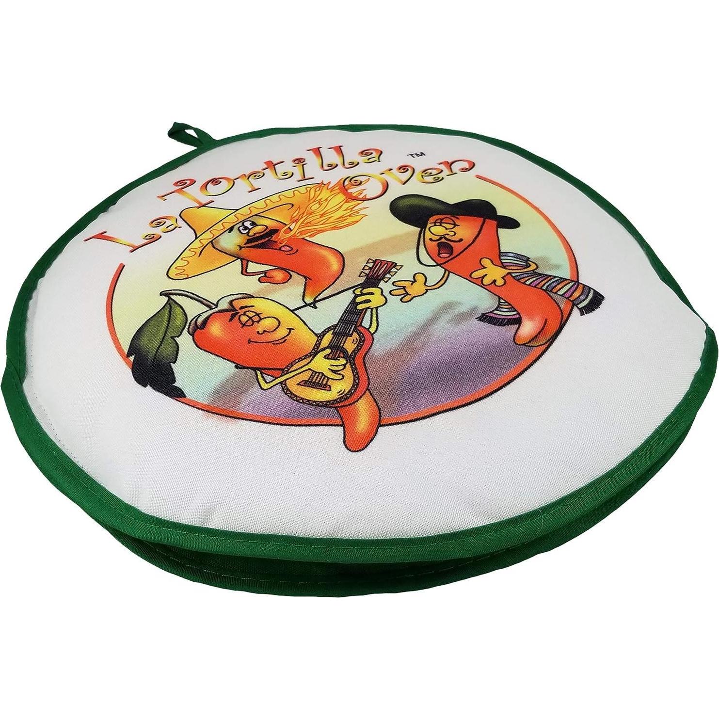 Calentador de Tortillas La Tortilla Oven 25.4cm Pimientos Cantores