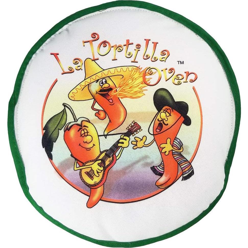 Calentador de Tortillas La Tortilla Oven 25.4cm Pimientos Cantores