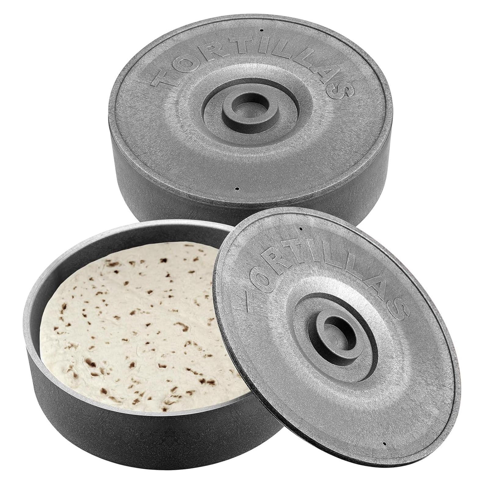 Calentador de Tortillas Sabary 2 Pcs 21.5 x 6 cm Plástico