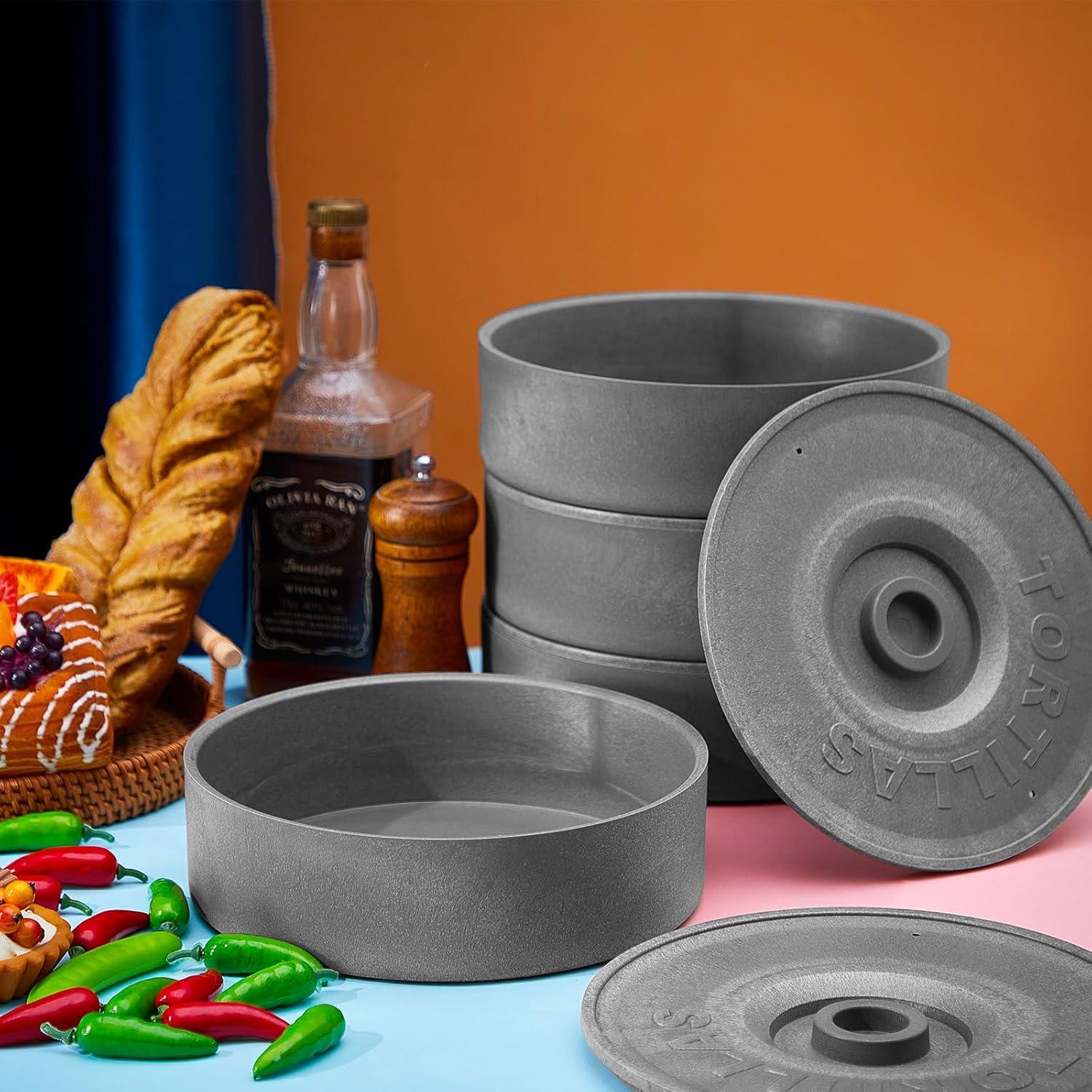 Calentador de Tortillas Sabary 2 Pcs 21.5 x 6 cm Plástico