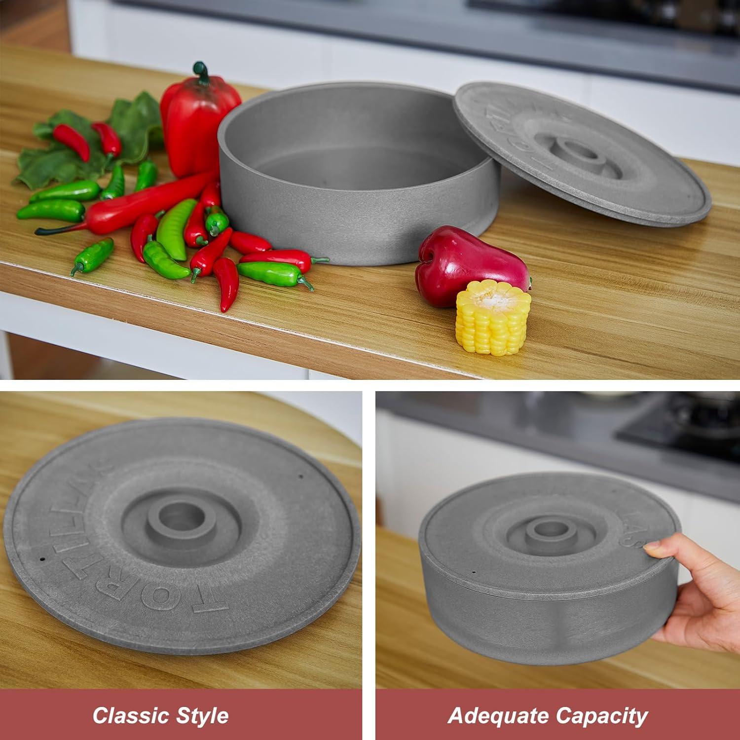 Calentador de Tortillas Sabary 2 Pcs 21.5 x 6 cm Plástico