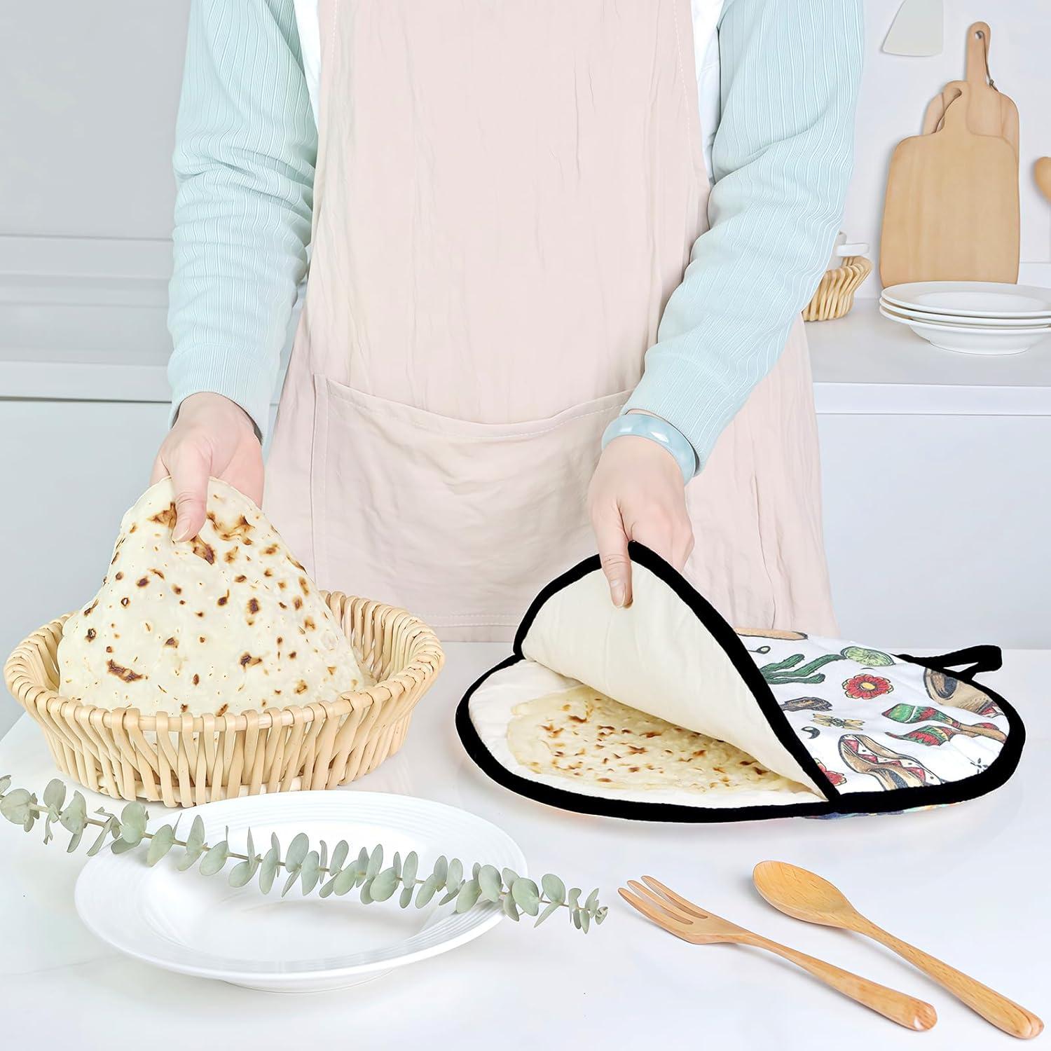 Calentador de Tortillas POKULAM 33 cm Aislado Microondas