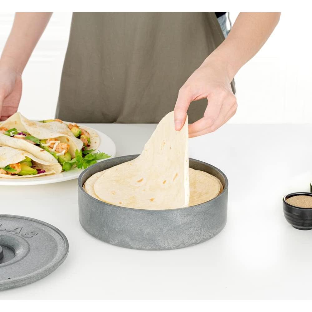 Calentadores de Tortillas Restaurantware 10 Unidades 21.59 cm