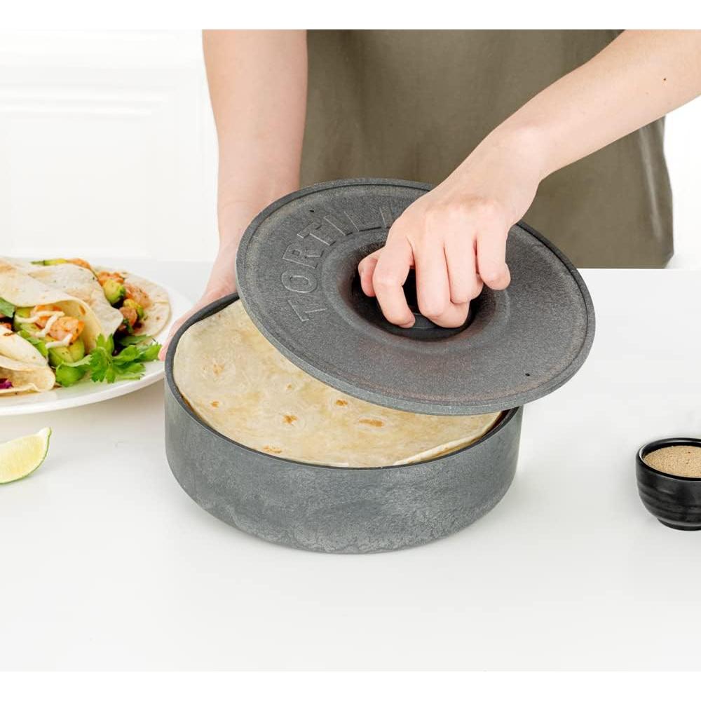 Calentadores de Tortillas Restaurantware 10 Unidades 21.59 cm