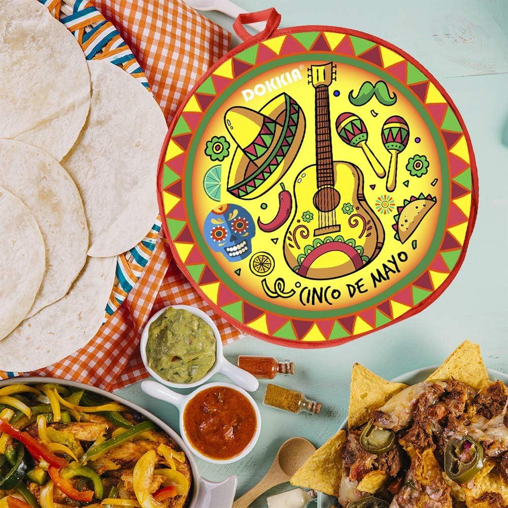 Calentador de Tortillas SOKKIA 30 cm Bolsa Aislante Microondas