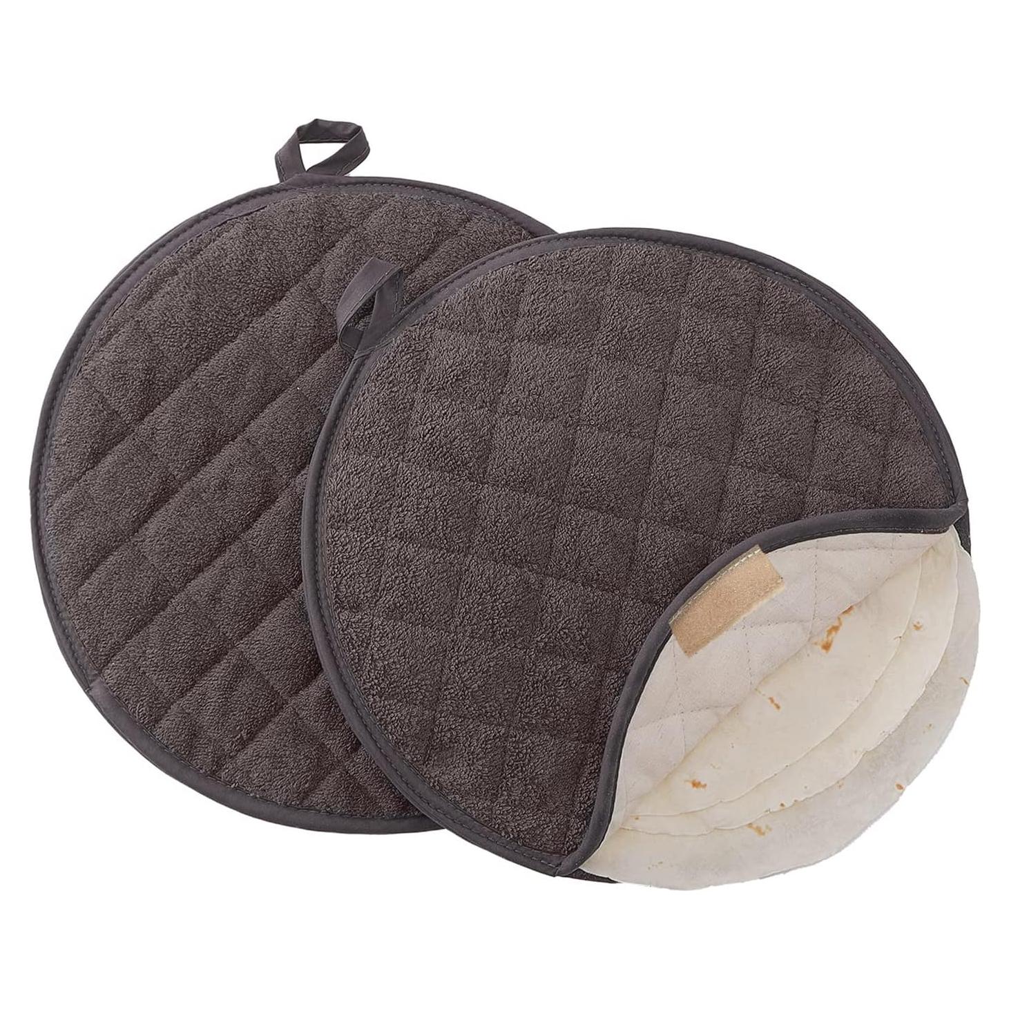 Calentador de Tortillas Lifaith 30.48 cm Paquete de 2 Gris Oscuro