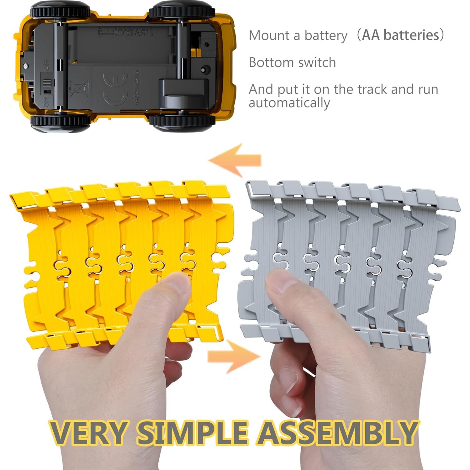 Juguete de Pista de Carreras Hony 253 PCS para Niños