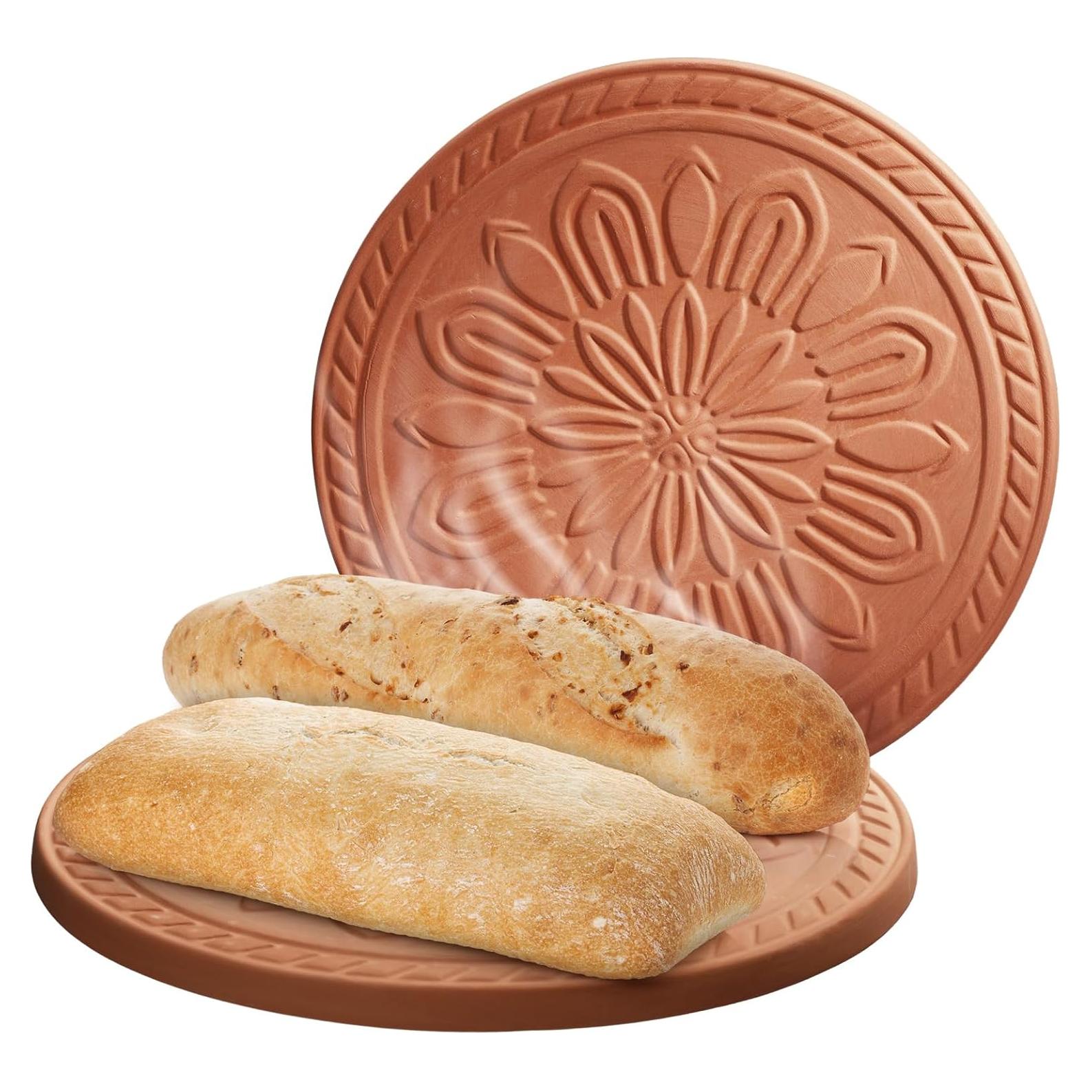 Piedra Calentadora de Pan Terracota 20.32 cm Teenyyou