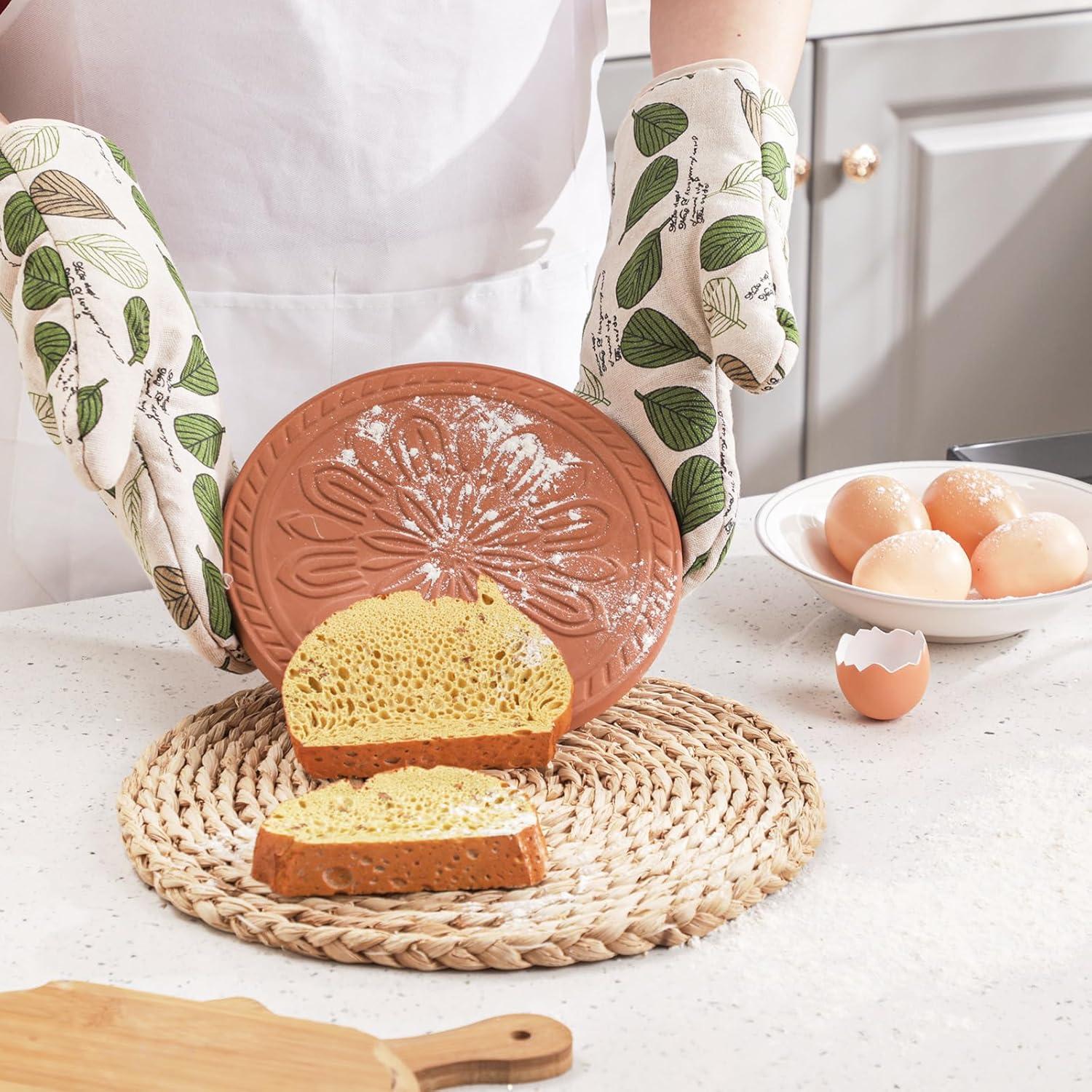 Piedra Calentadora de Pan Terracota 20.32 cm Teenyyou