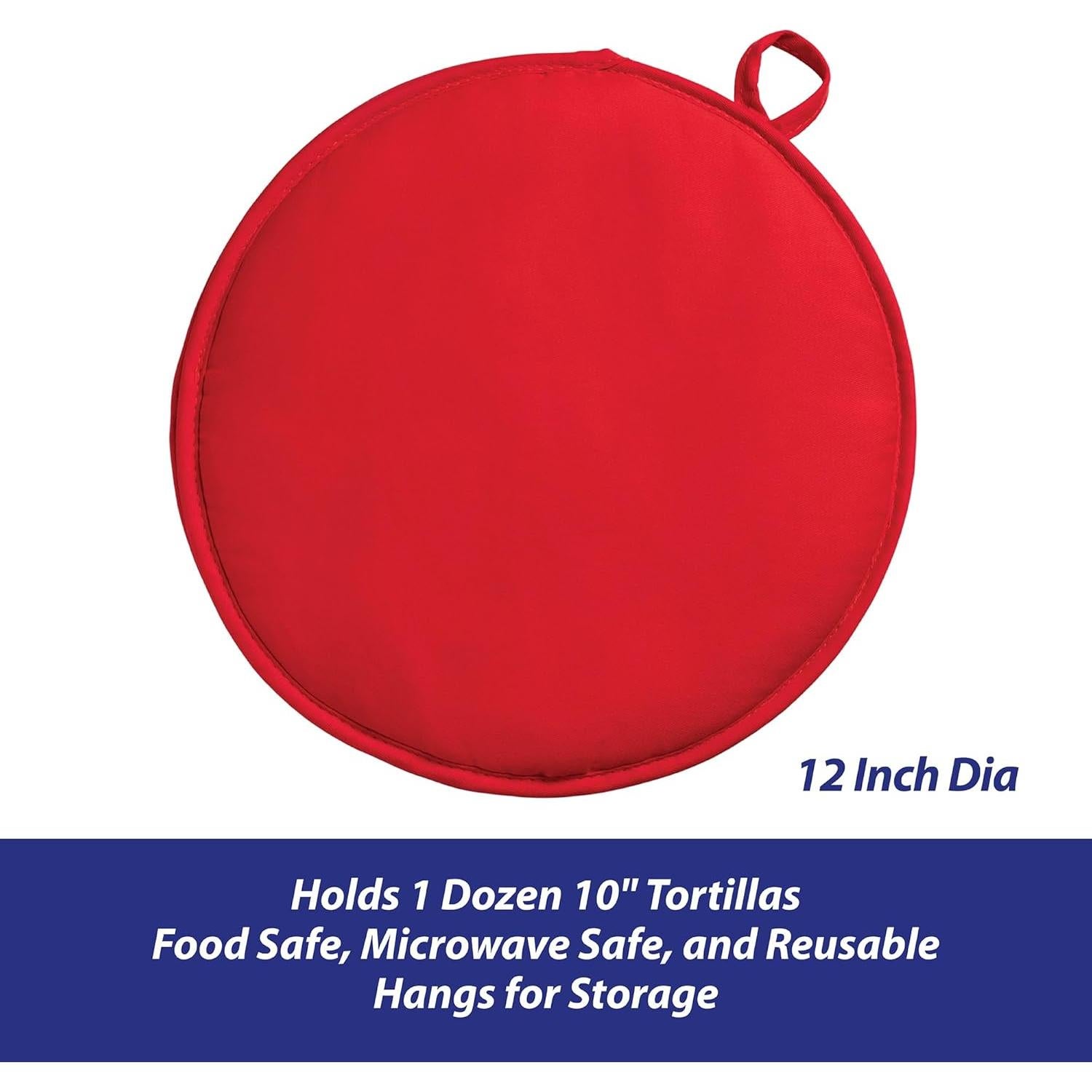 Bolsa Térmica para Tortillas HIC Kitchen, Algodón 30.48 cm