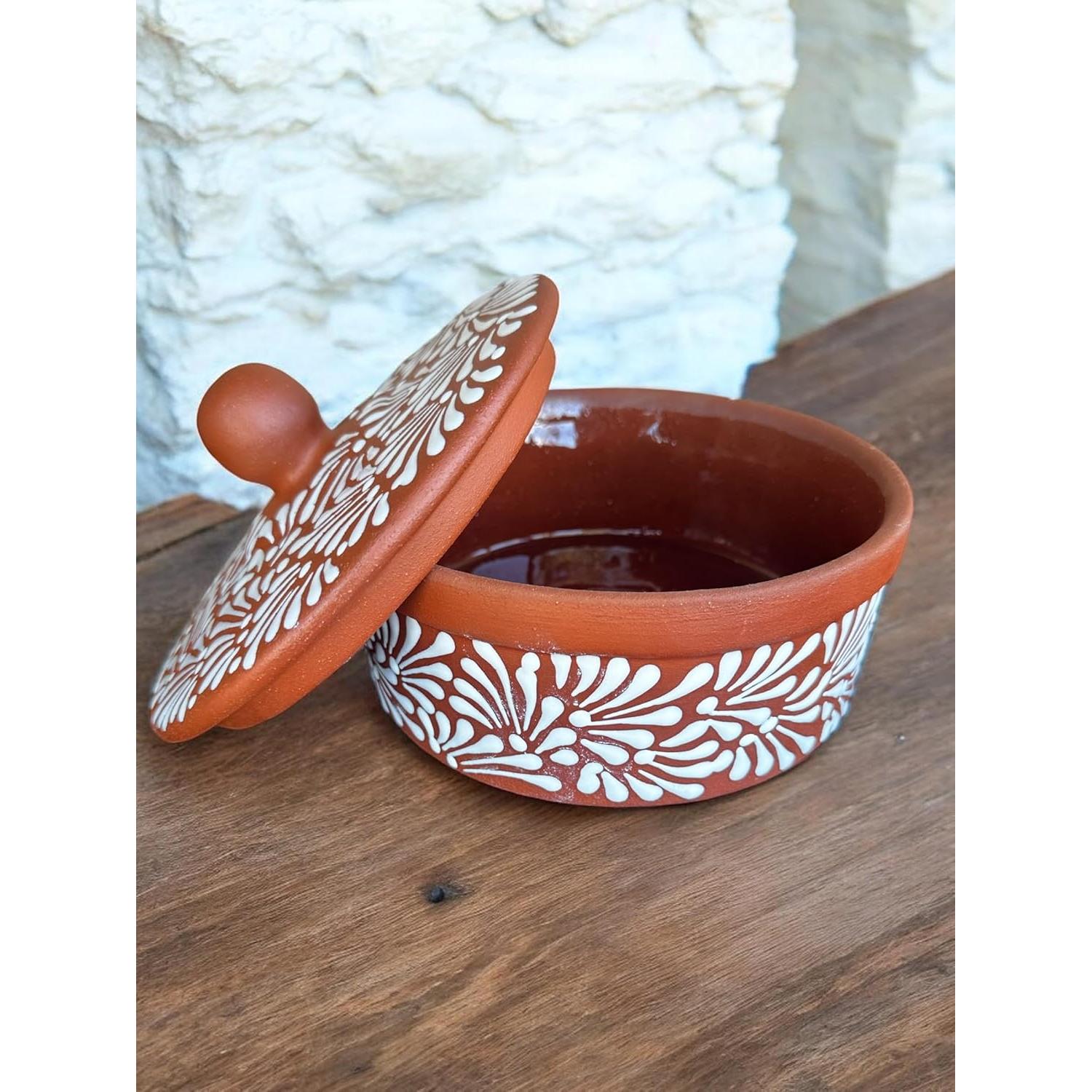 Contenedor de Tortillas Talavera Hecho a Mano 20.32 cm