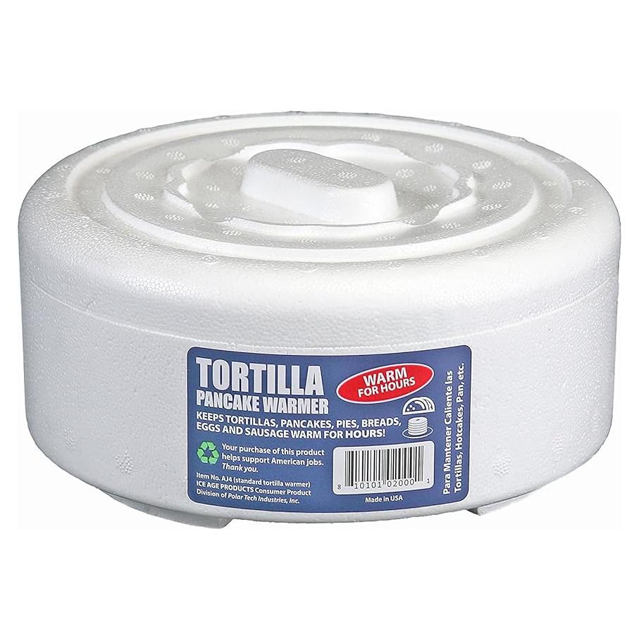 Calentador de Tortillas Ice Age AJ4/4 - 17.5 cm, Paquete de 4
