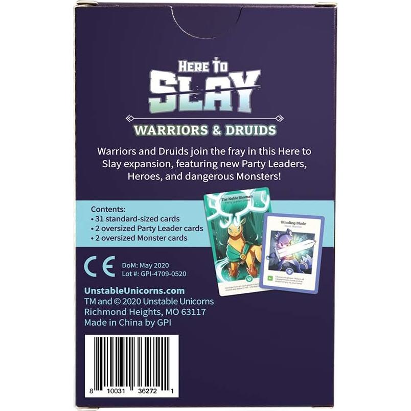 Expansión Aquí para Slay Guerreros y Druidas - TeeTurtle