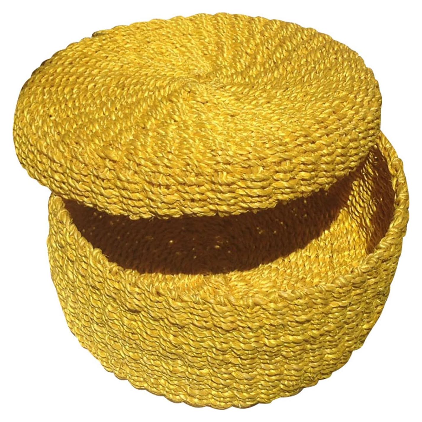 Cesta de Tortilla Amarilla Hecha a Mano Green Breeze